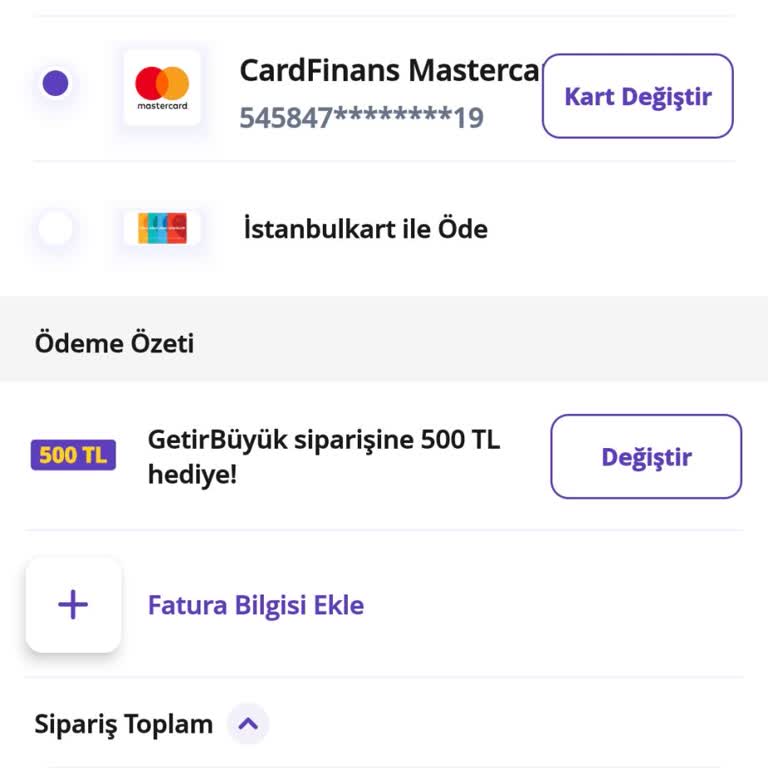 Getir Uygulamasında İndirim Hakkı Kullanılamadı