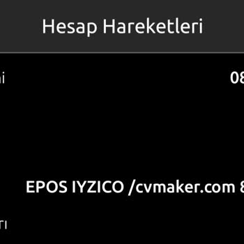 Cvmaker.com.tr Haberiz Karttan Para Çekme