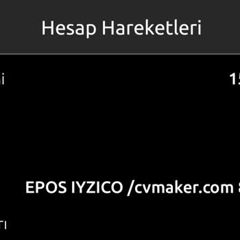 Cvmaker.com.tr Haberiz Karttan Para Çekme