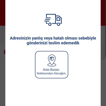 Aras Kargo Kargom Teslim Edilmedi