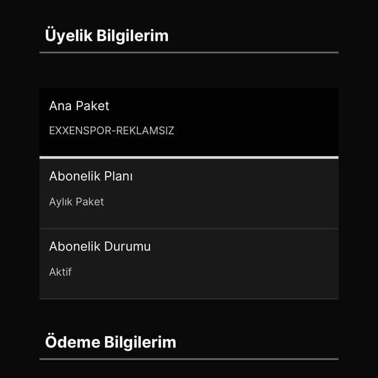 Exxen Abonelik İptali İçin Buton Sorunu