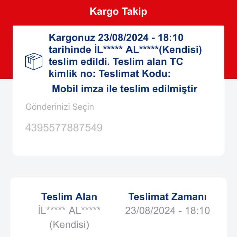Aras Kargo Teslimat Problemi Acil Çözüm