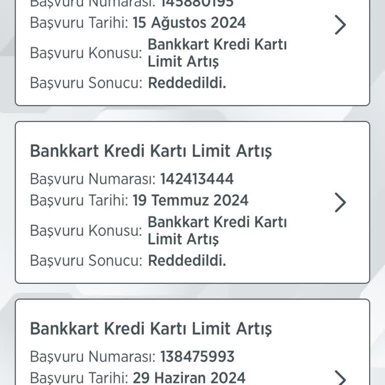 Ziraat Bankası Limit Arttırma Talebi