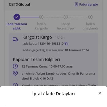N11.com Ürünü İade Verdim Geri Bana Geldi