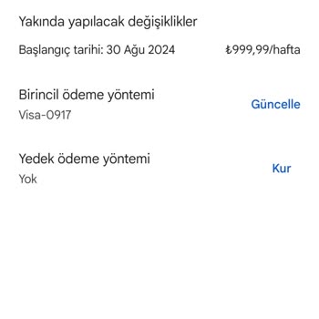 Google Play Kredi Kartı Bilgilerimi Kullanarak Bilgim Dışında Para Çekti!