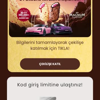 Algida Kod Limitine Ulaşmışım