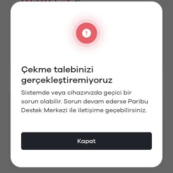 Paribu'nun Eksik Prosedürleri