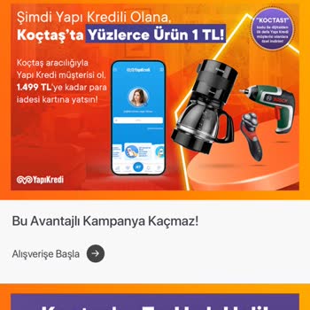 Koçtaş 1 Tl Kampanyası Yalan
