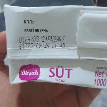 A101 Bozuk Süt Satması Ve Ürünün Arkasında Durmaması