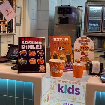 Popeyes 25 TL Deyip Kahveden 40 TL Alması