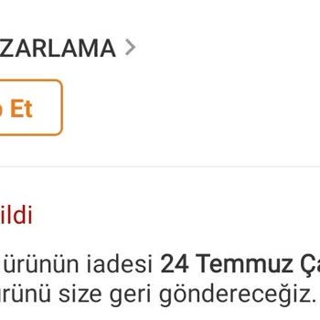 Trendyol Da Bulunan Ayris Pazarlama Hakkında Şikayetçiyim