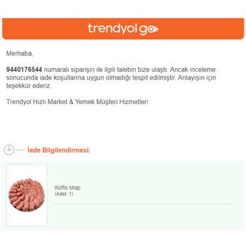 Trendyol'un Eksik Gönderilen Siparişlerde Sorumluluk Almaması