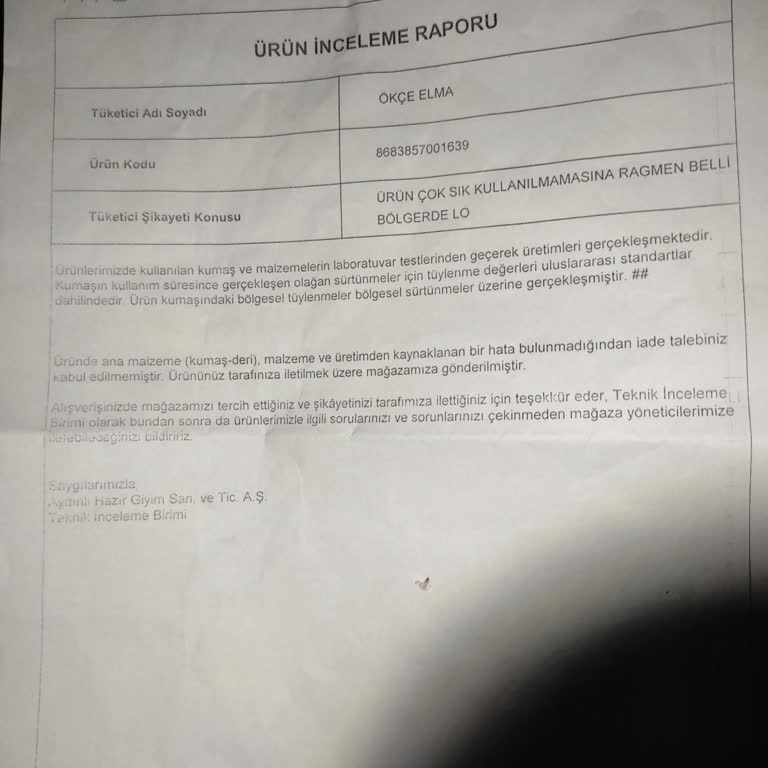 USS Polo'dan Aldığım Ceket İlk Kullanımda Tüylenme Yaptı