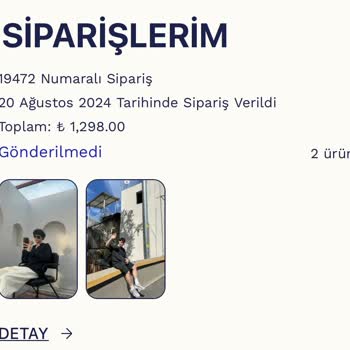 Ciqulata 4 Gündür Gönderilmeyen Sipariş