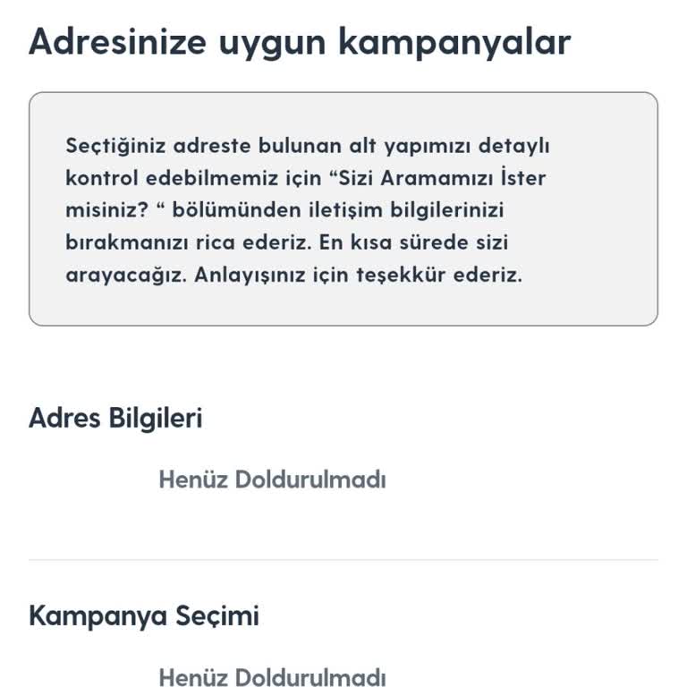 Superonline Online'a Özel Başvuru Yapamıyorum