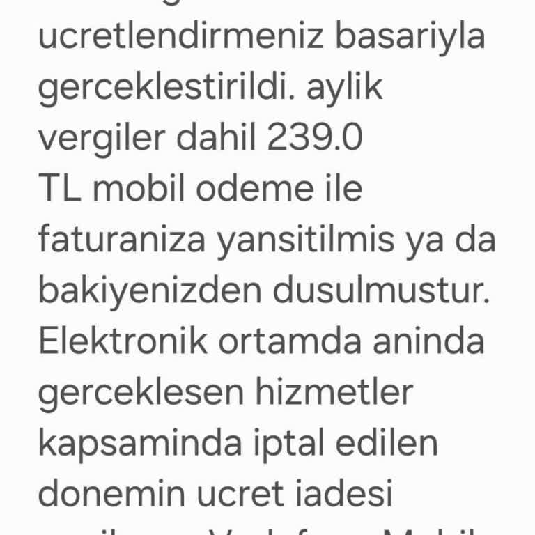 Yetkisiz Mobil Ödeme ve İade Talebi