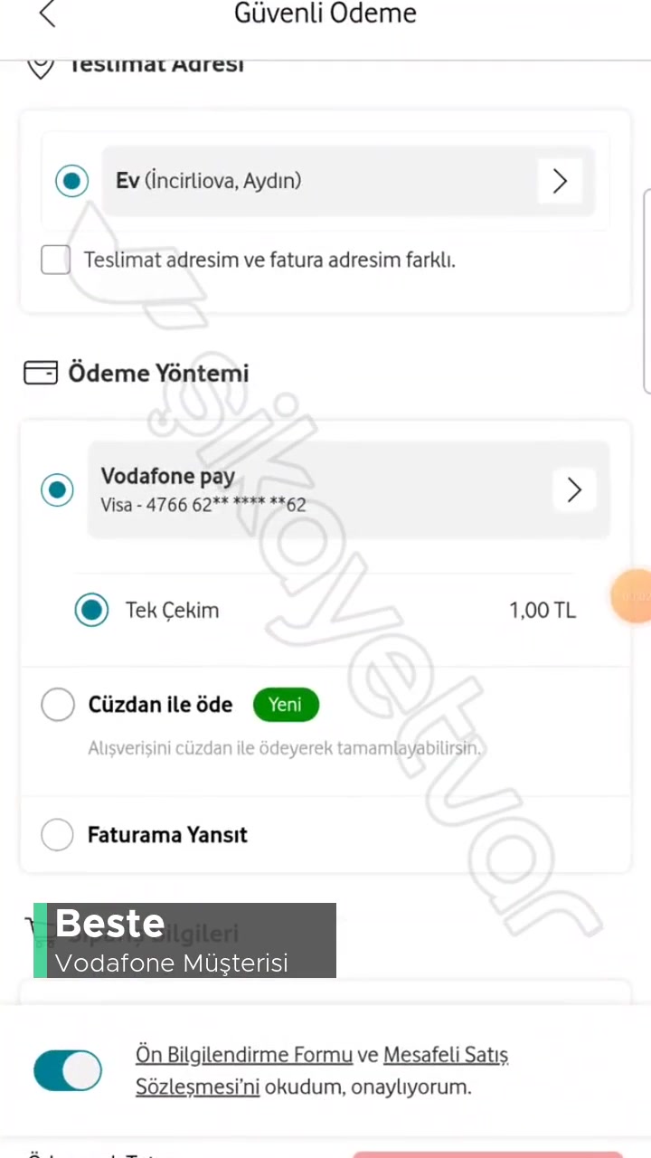 Vodafone 500 TL A101 Hediye Çeki Vermiyor! videonun kapak resmi