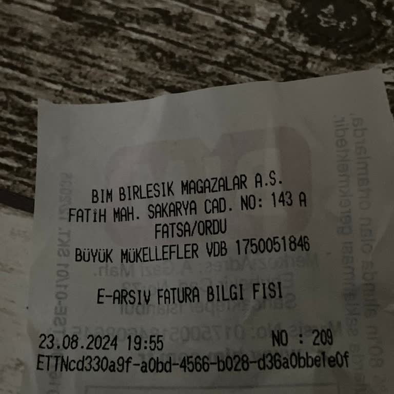 BİM Kırılan Buhurdanlığın Parasının Talebi