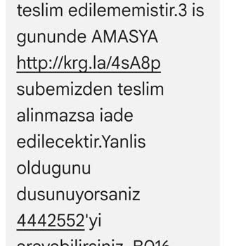 Aras Kargo Haksız Mazeretlerinden Bıkmak