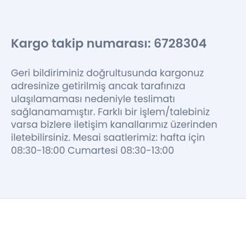 Aras Kargo Haksız Mazeretlerinden Bıkmak