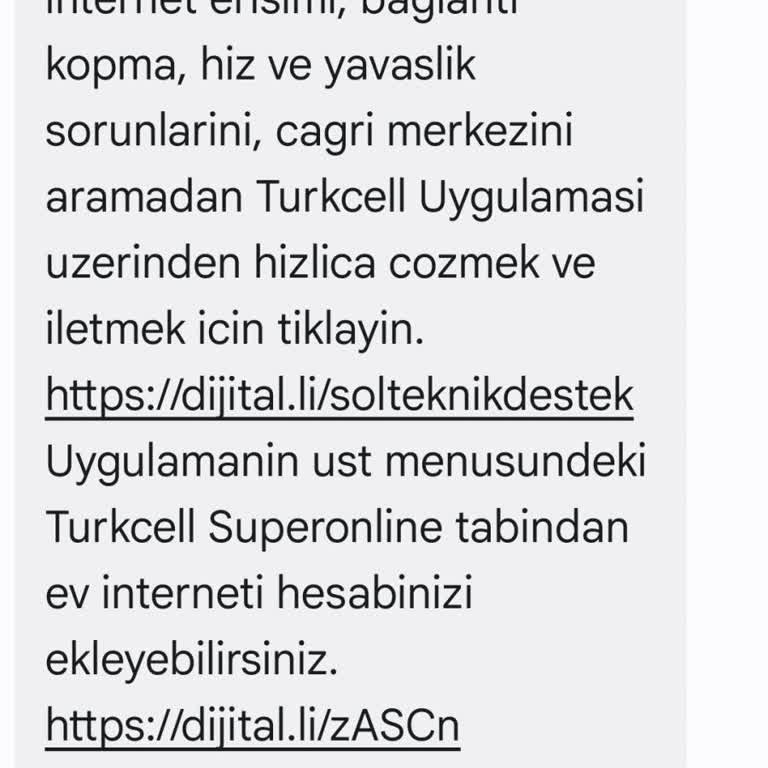 Turkcell Superonline Kötü Hizmet