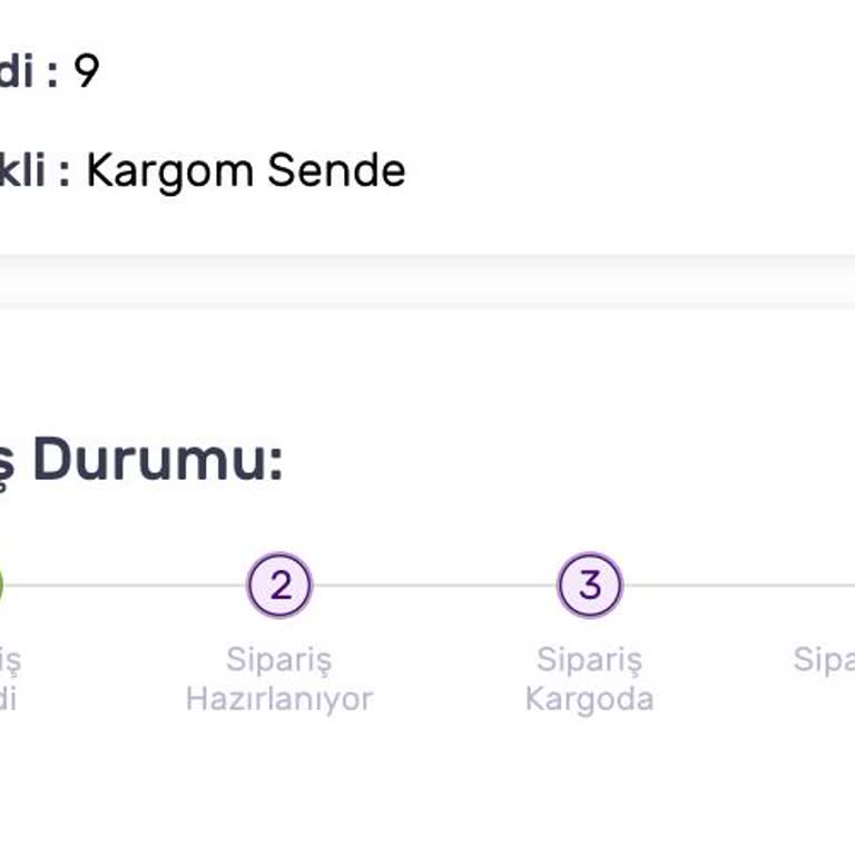 Gratis Kargomda İlerleme Yok