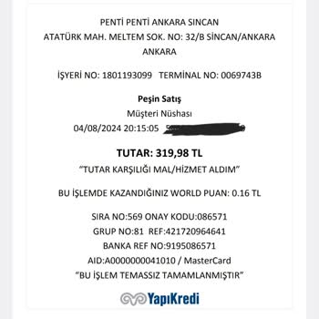 Penti Ayıplı Ürün Satıp İade Almıyor