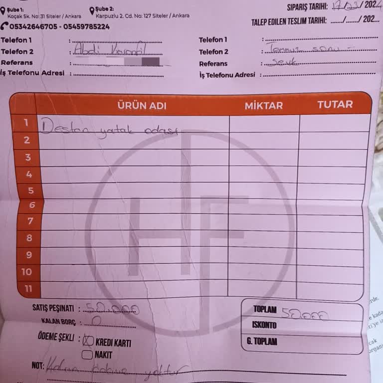 Siteler Hisar Mobilya Siteler Hisar Mağduriyeti