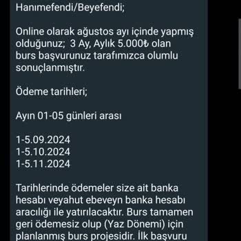 Acıbadem Vakfı (Burs Başvurusu) Burs Başvurusu Sonrası Kişisel Bilgilerimin Güvenliği Tehlikede