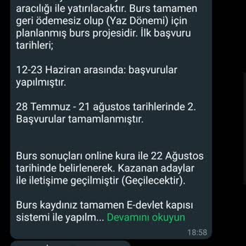 Acıbadem Vakfı (Burs Başvurusu) Burs Başvurusu Sonrası Kişisel Bilgilerimin Güvenliği Tehlikede