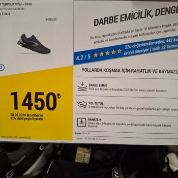 Decathlon 4 Ayda Ayakkabı Deforme Oldu.