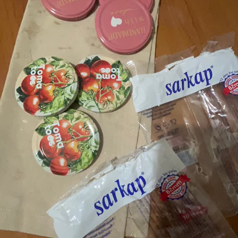 Sarkap Sıfır Kavanoz Kapakları Boşa Dönüyor