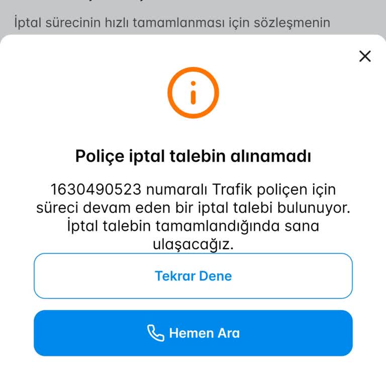 Sigortam.net Poliçe İptalinde Yaşanan Sorunlar Ve Geri Ödeme Problemi