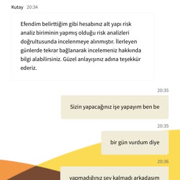 Betine Hesabım Askıda İncelemeye Alınmış
