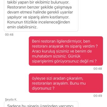 Yemeksepeti Tüketici Kanunlarına Riayet Etmiyor.