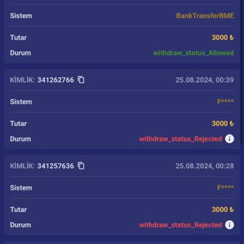 Telebet Çekim Talebi Izdırabı