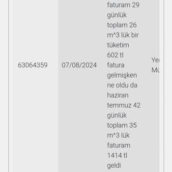 İBB İSKİ Yüksek Su Faturası