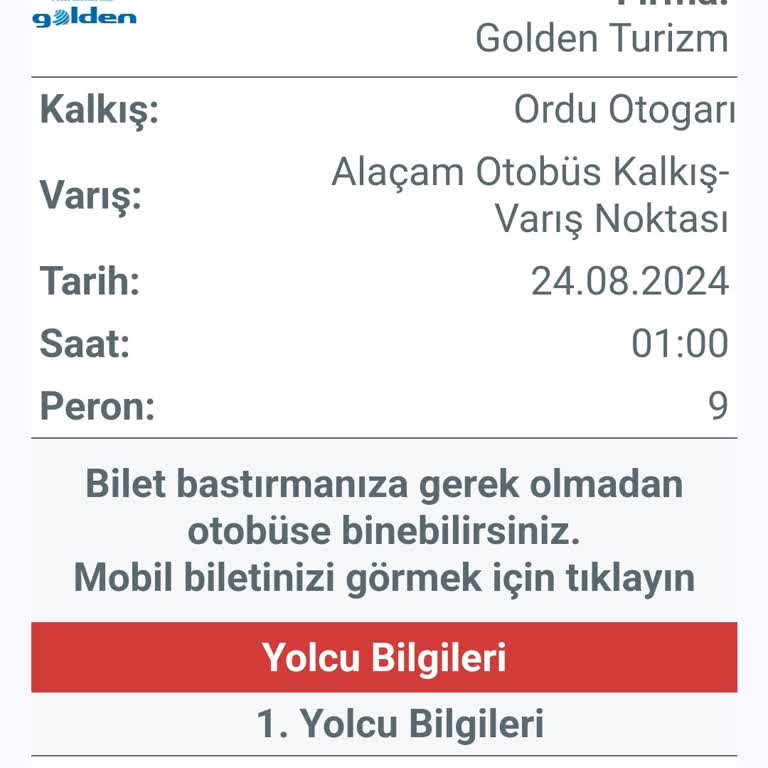 Golden Turizm Gece Yolculuğunda Yaşanan Büyük Mağduriyet