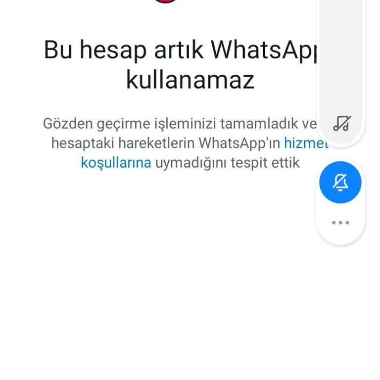 WhatsApp Şirketi Durduk Yere Numaramı Engelledi