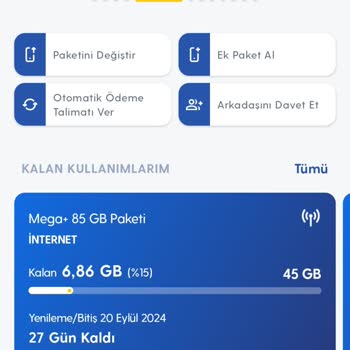 Paket Yükseltme Sorunu: Yetersiz İnternet ve Çözüm Eksikliği