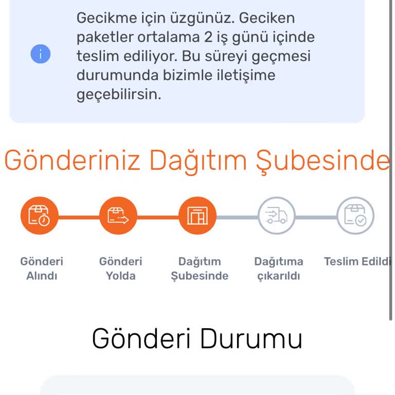 Horoz Lojistik Günlerdir Ürünümü Teslim Etmiyor