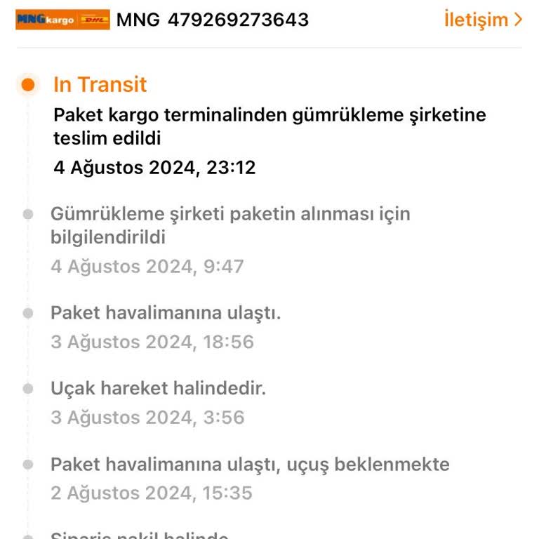 Temu Sipariş Gümrük Sıkıntısı