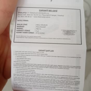 Polosmart Saatim Açılmıyor, Bazen Sadece Ekran Gözüküp Gidiyor