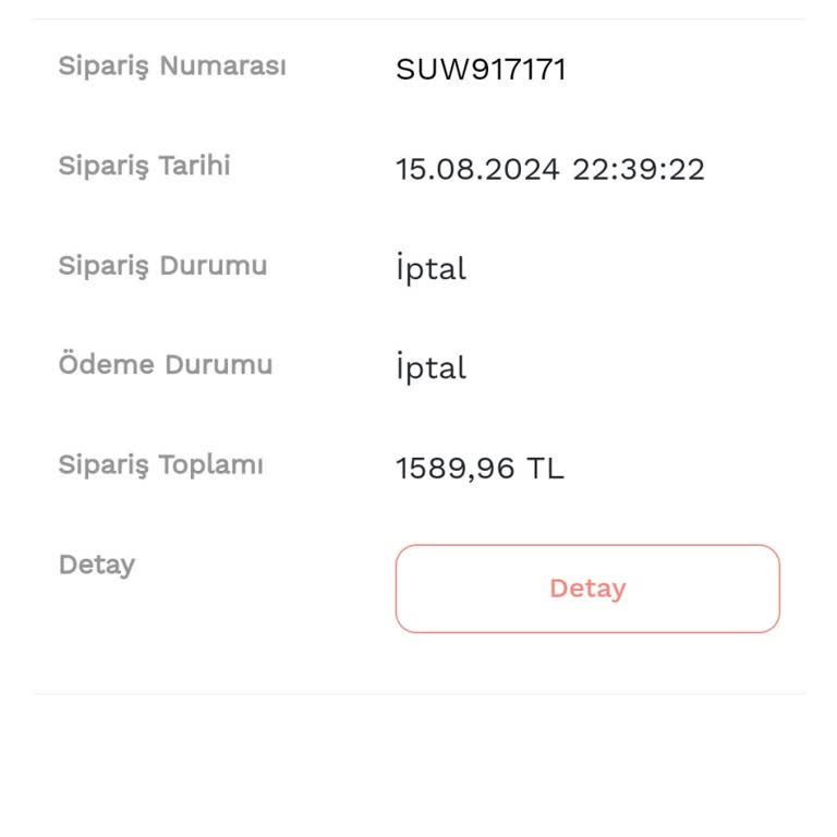 Suwen Para İadesi Yapmıyor