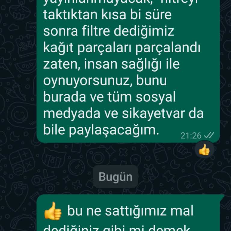 SüpürgeAvm Kalitesiz Ürün Ve Yanıtsız Müşteri Hizmetleri