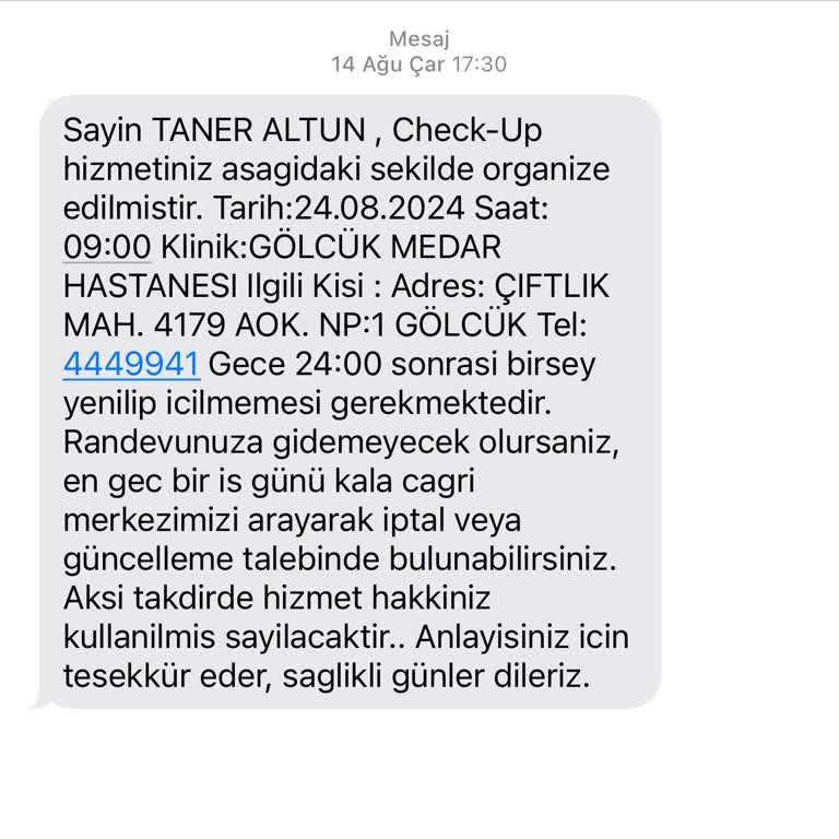 Axa Sigorta Aldığım Randevuya Giremiyorum