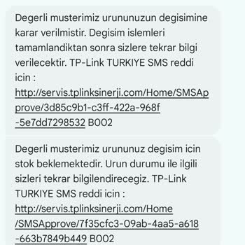 TP Link Ürünümü Göndermiyor