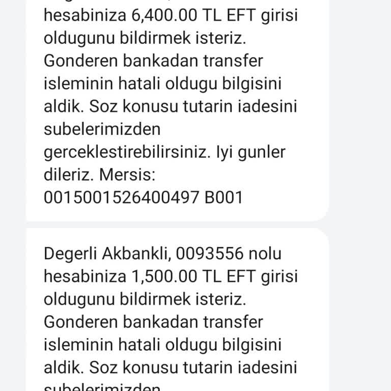 Akbank Gönderen Bankadan Şikayet