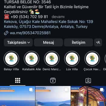 Kalkan Smart Turizm Tamamen Yalan Dolan