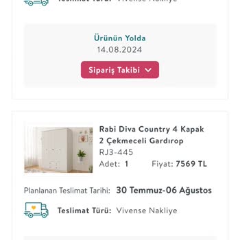 Vivense Siparişi Teslim Etmiyor